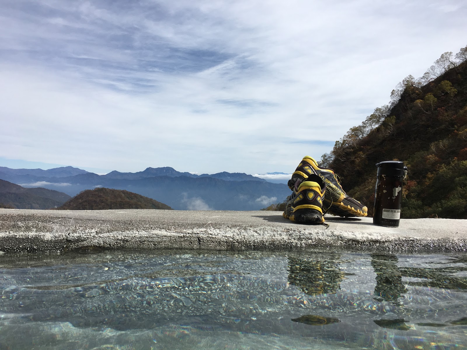白馬鑓温泉と紅葉を楽しむワンデイハイキング