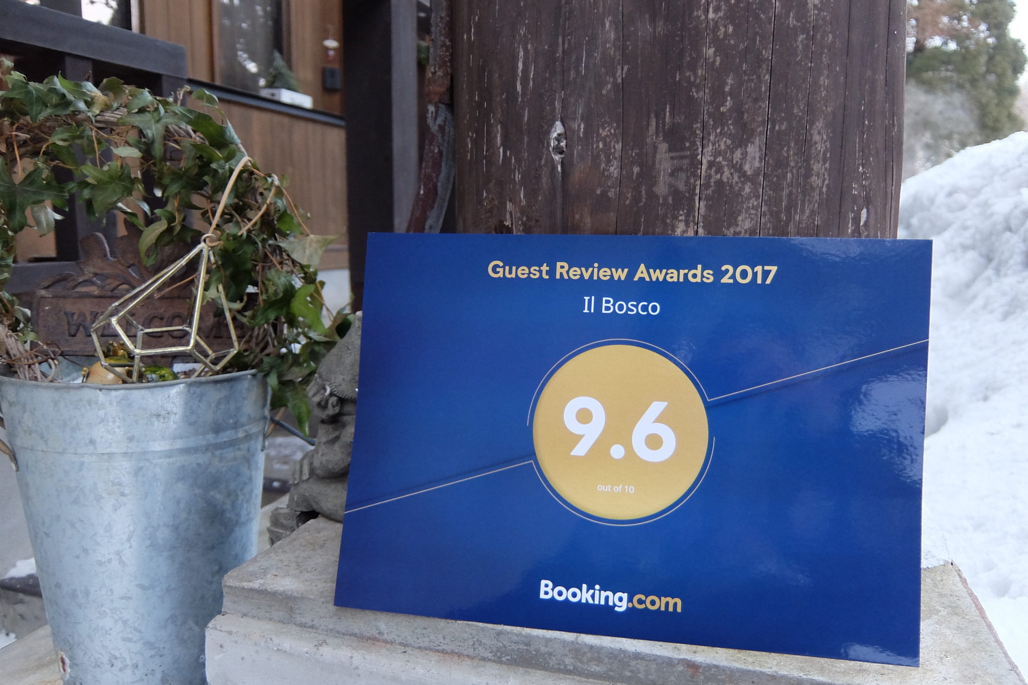 The Guest Review Award From Booking.com